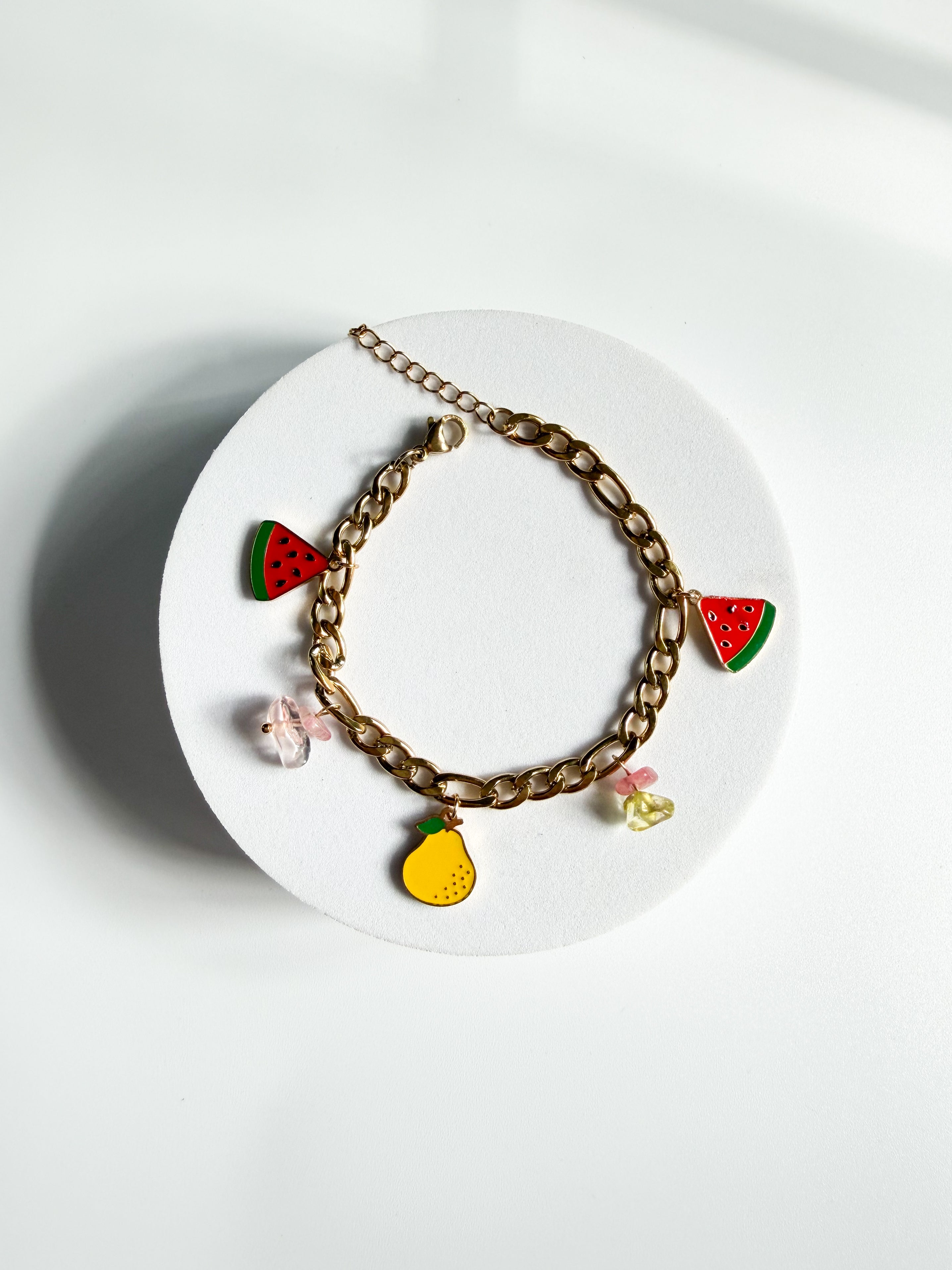 Fruity Charm Bracelet