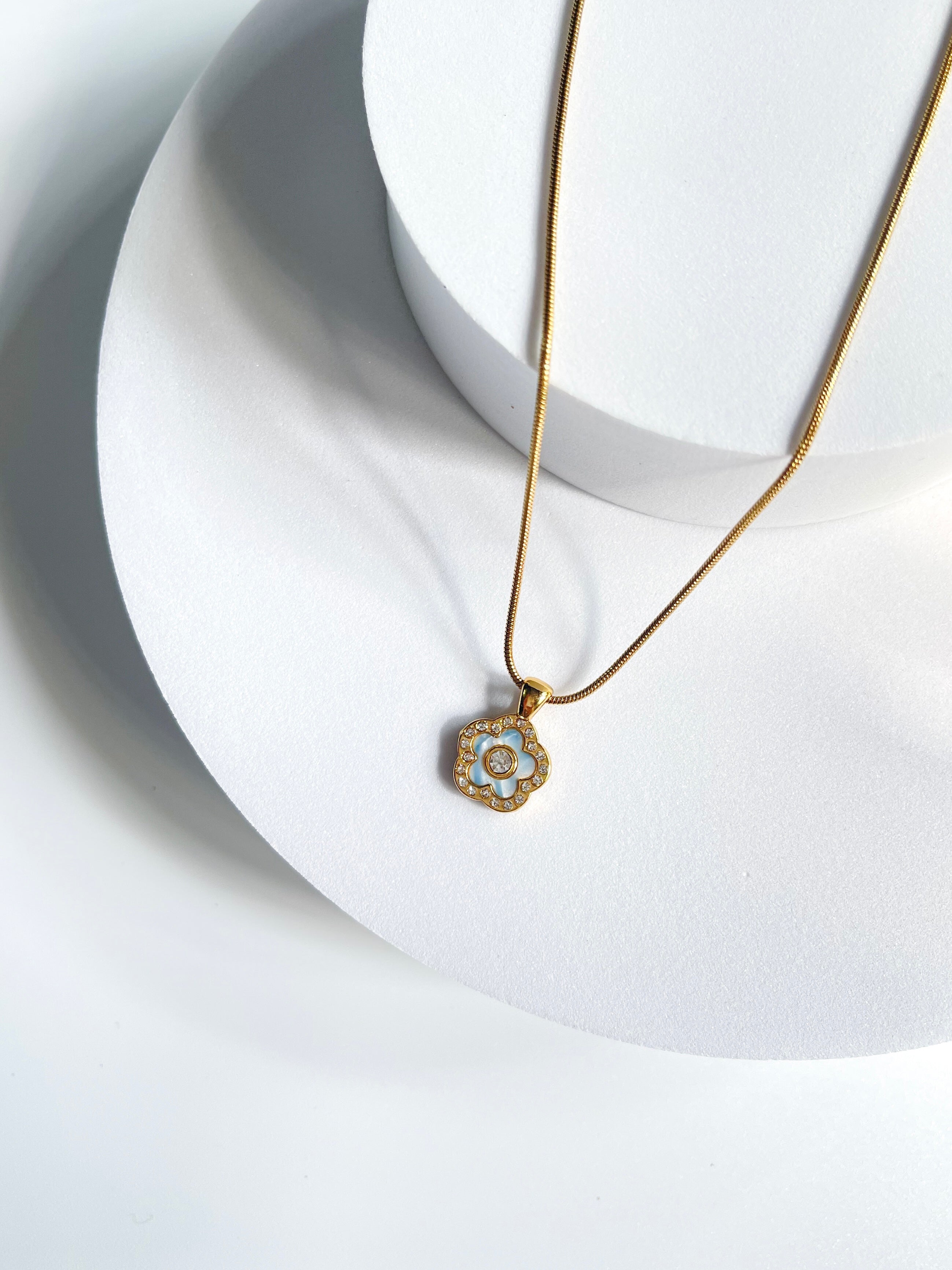 Moon Thread Necklace
