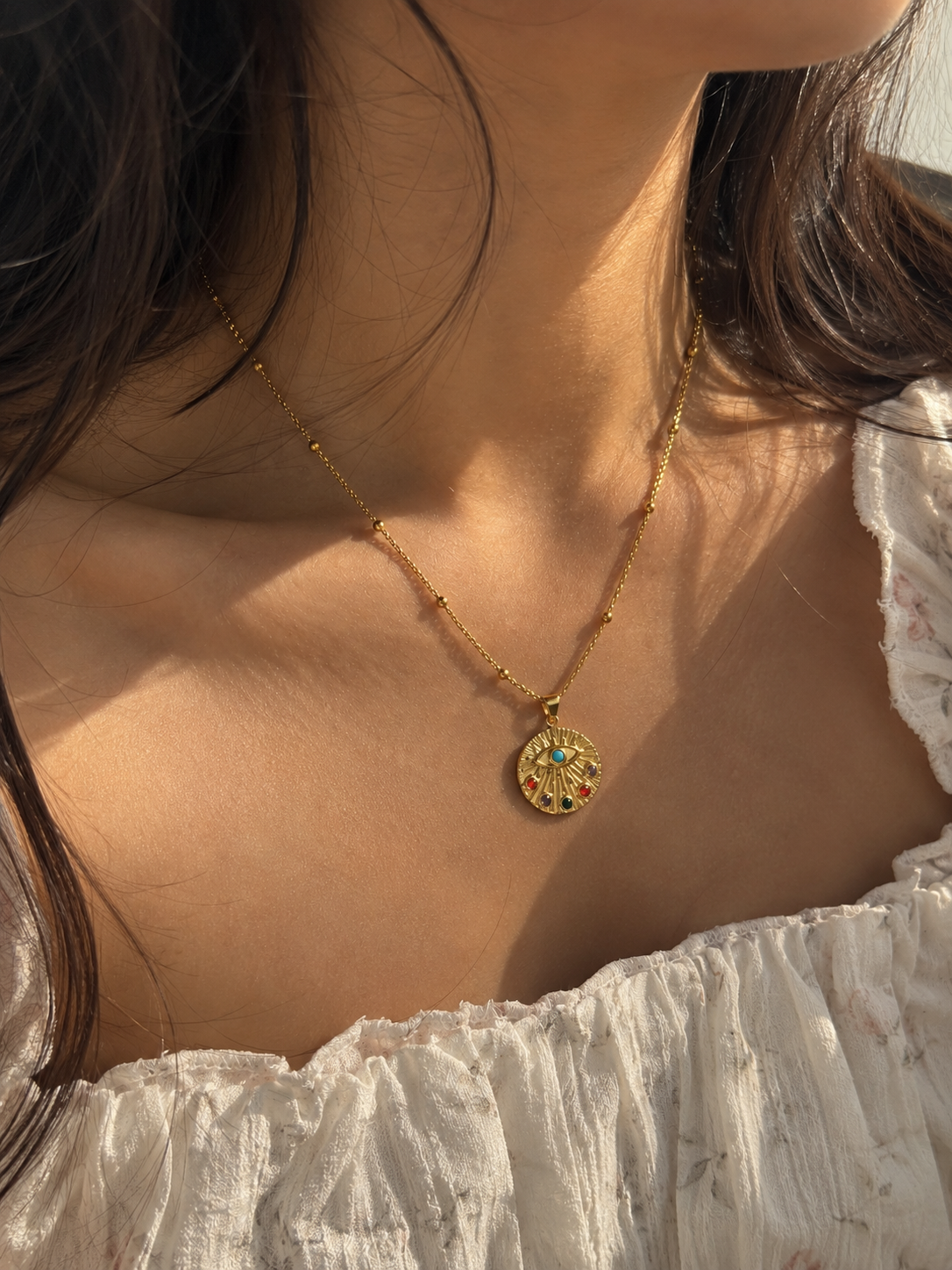 Rosebud Necklace