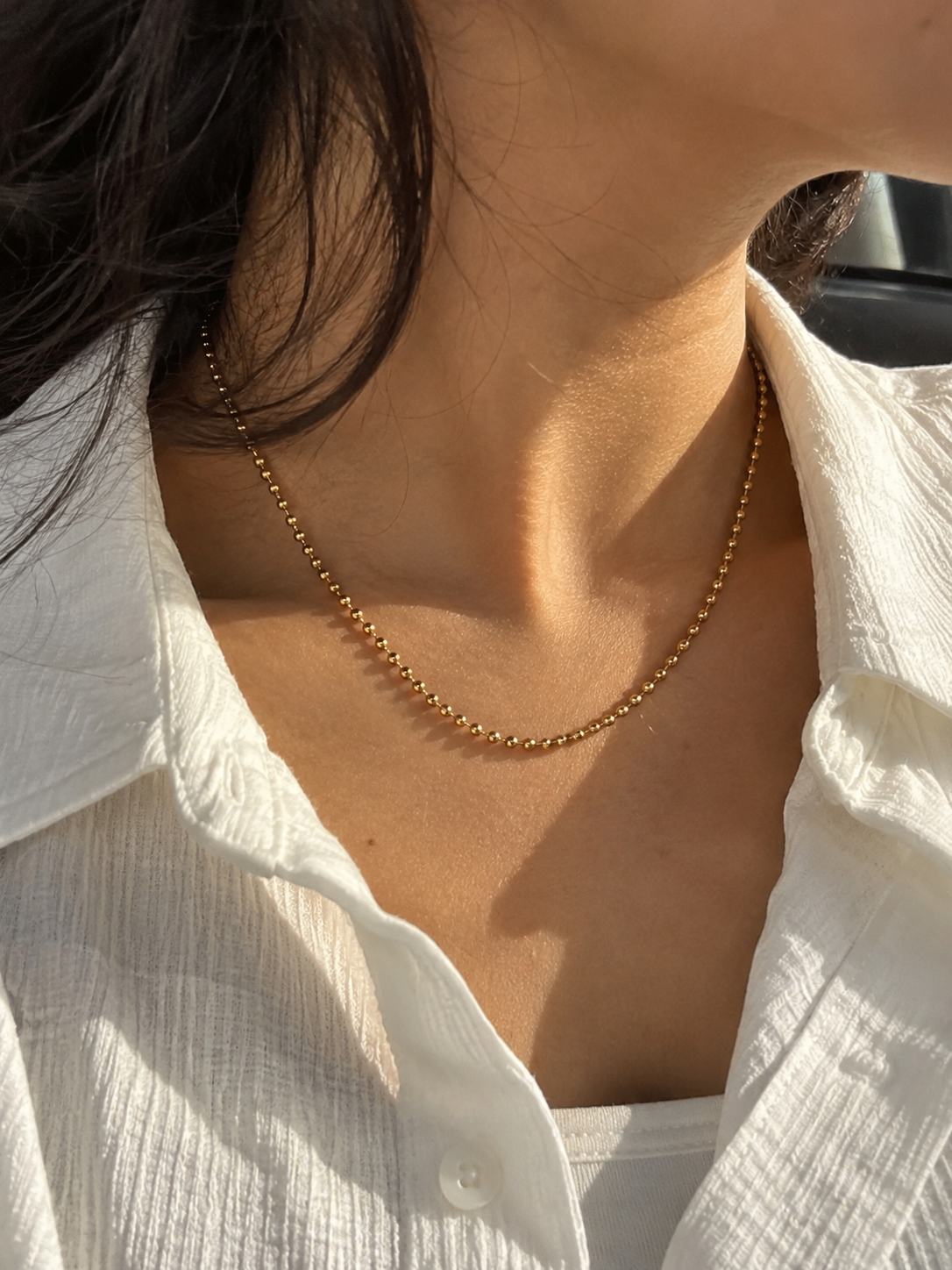 Golden Loop Necklace