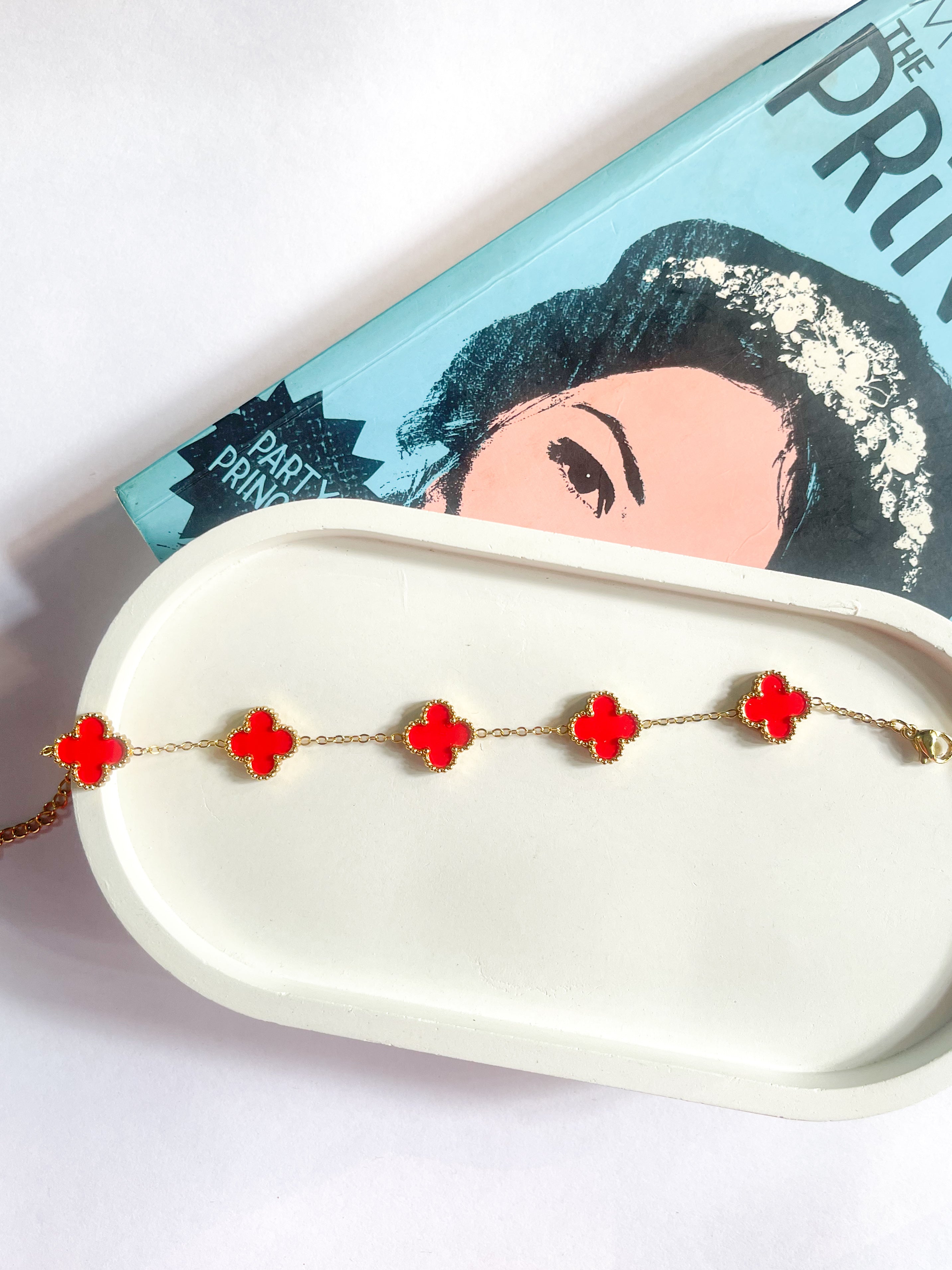 Red Clover Bracelet