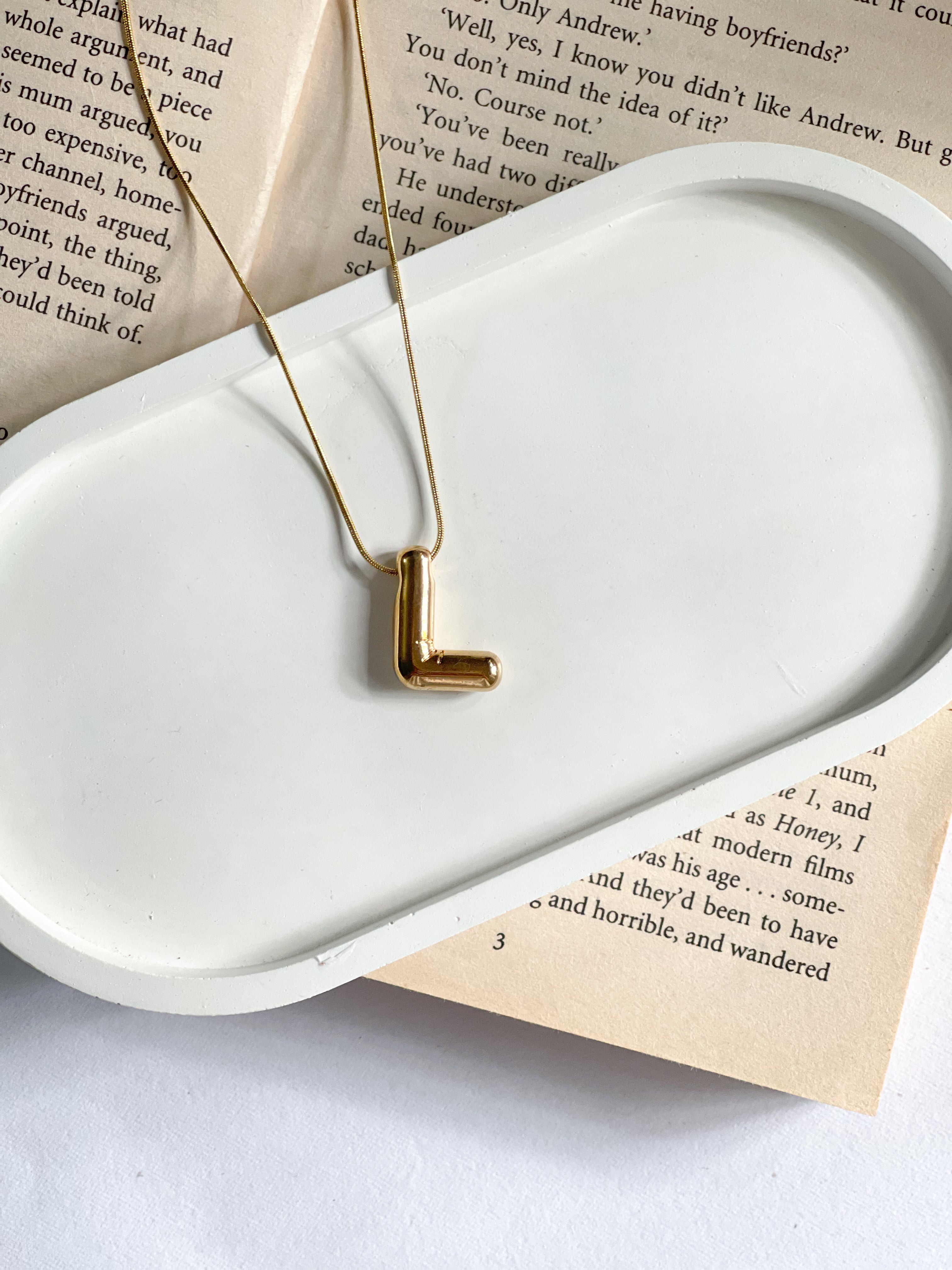 Letter Pendants
