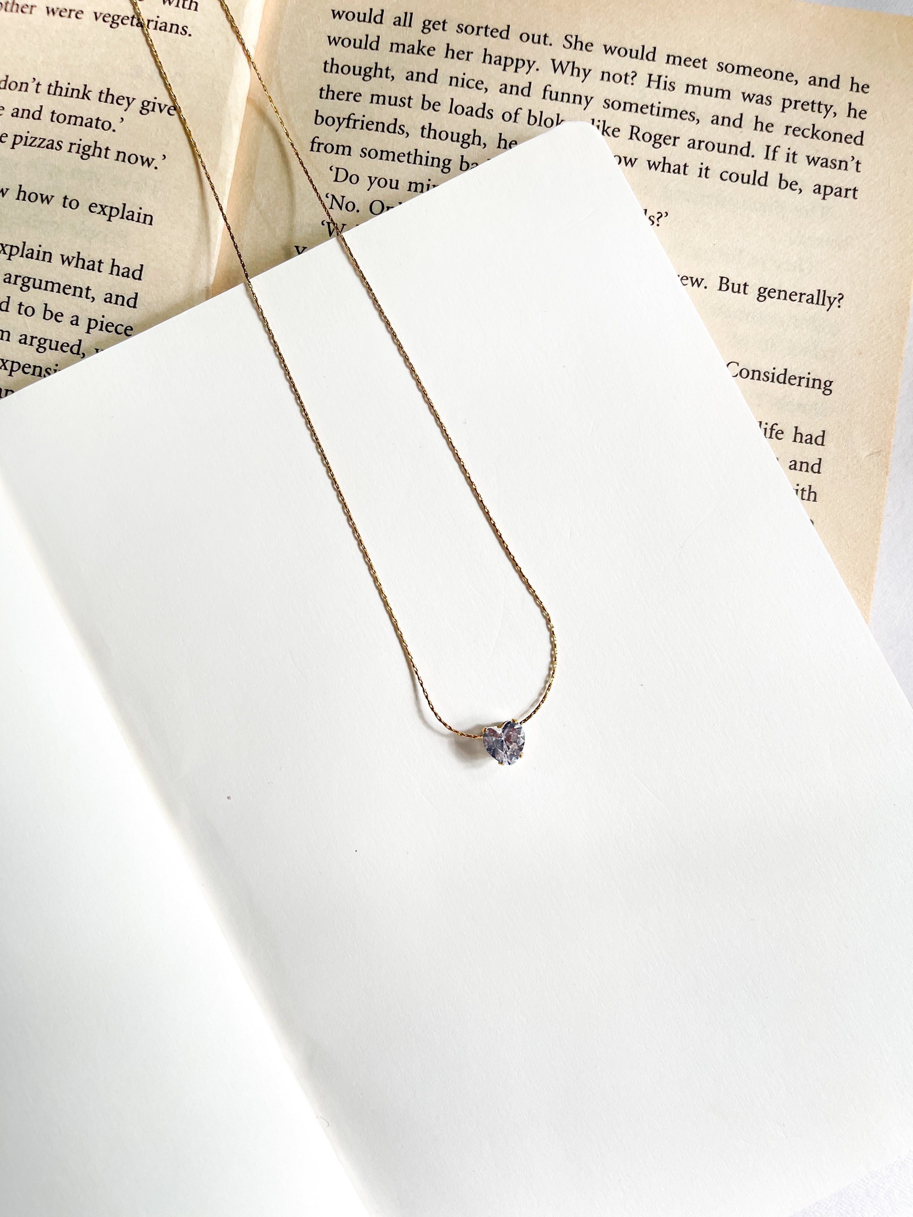 Crystal Heart Pendant